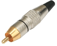 JBSYSTEMS RCA plug male, 2pcs